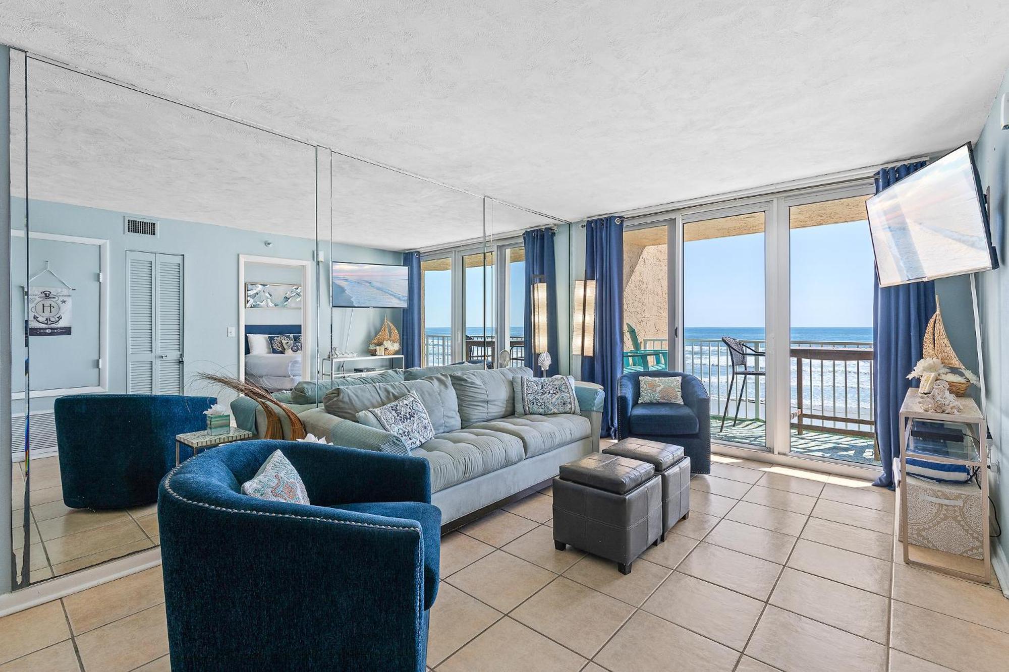 Recently Updated Oceanfront Condo! Views & A Pool ニュー・スマーナ・ビーチ エクステリア 写真