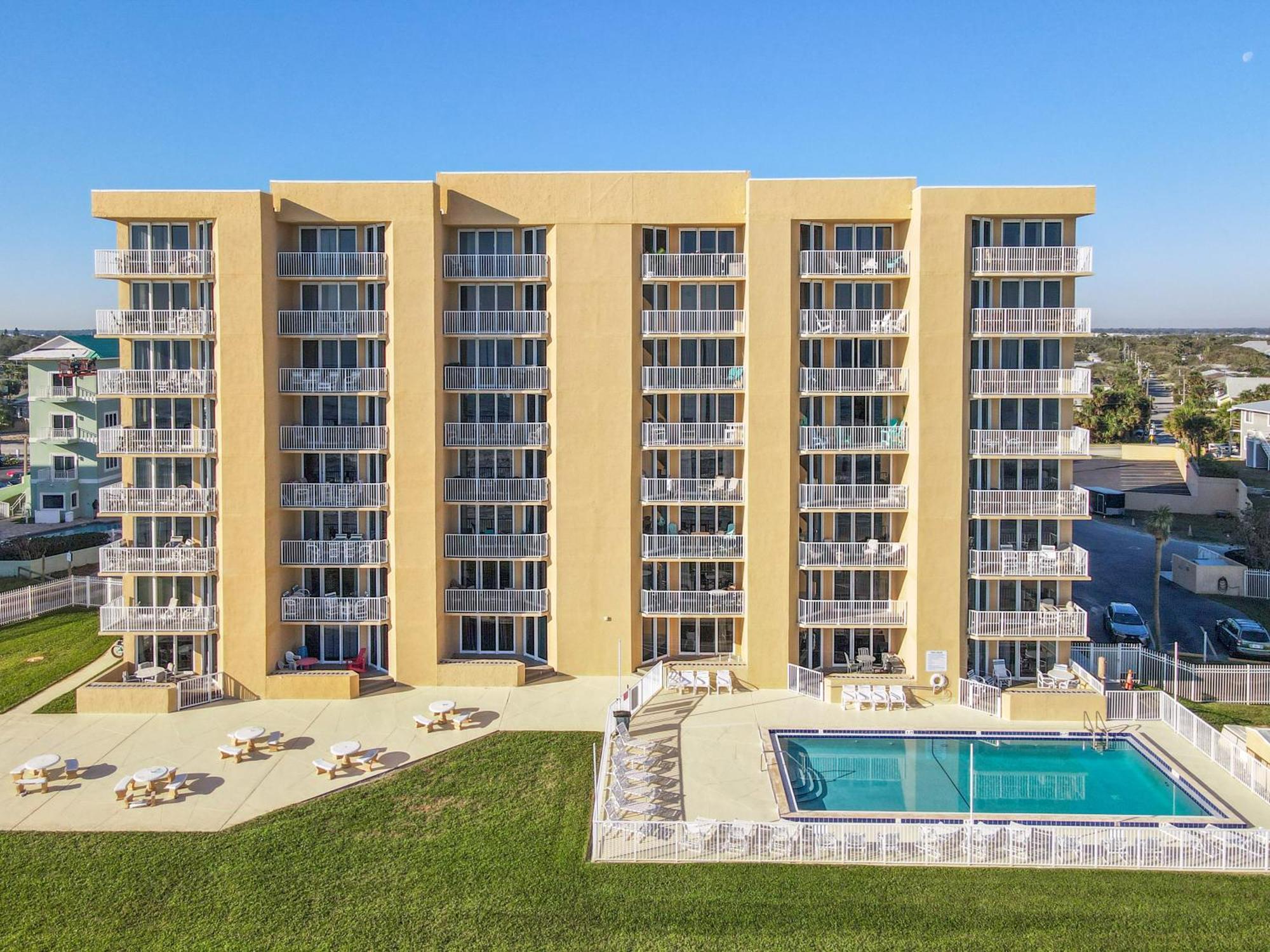 Recently Updated Oceanfront Condo! Views & A Pool ニュー・スマーナ・ビーチ エクステリア 写真